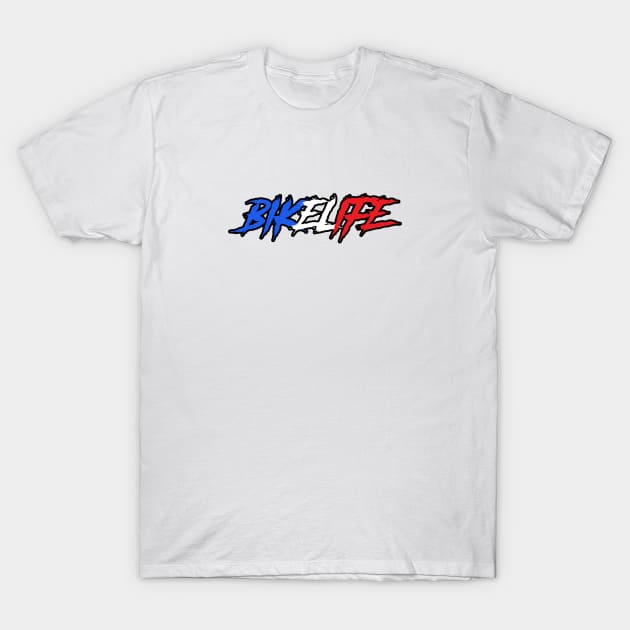 Bikelife Drapeau France T-Shirt by Xavi Biker